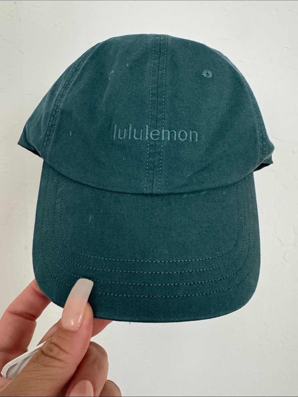 lululemon athletica Green Logo Baseball Cap